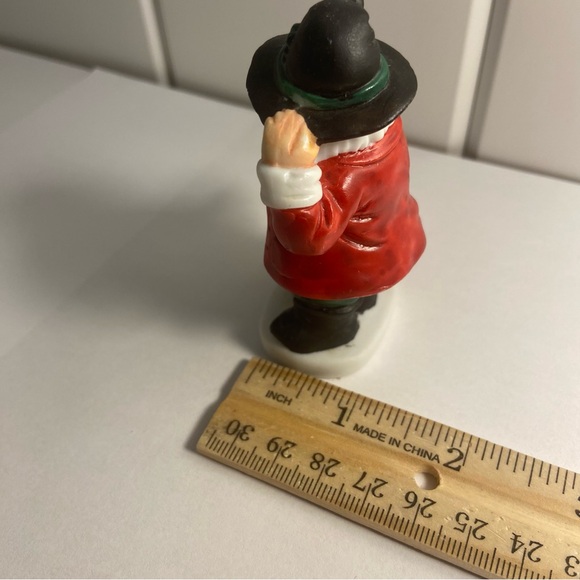 Vintage Santa Claus IRELAND Figurine Irish folk art Santa Holiday CAKE TOPPER - Picture 12 of 16